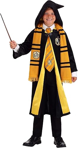 Miniatura 7 de Batas de lujo de Harry Potter para niños Disfraces de bata de Harry Potter Batas de cosplay del mundo mágico de Hogwarts