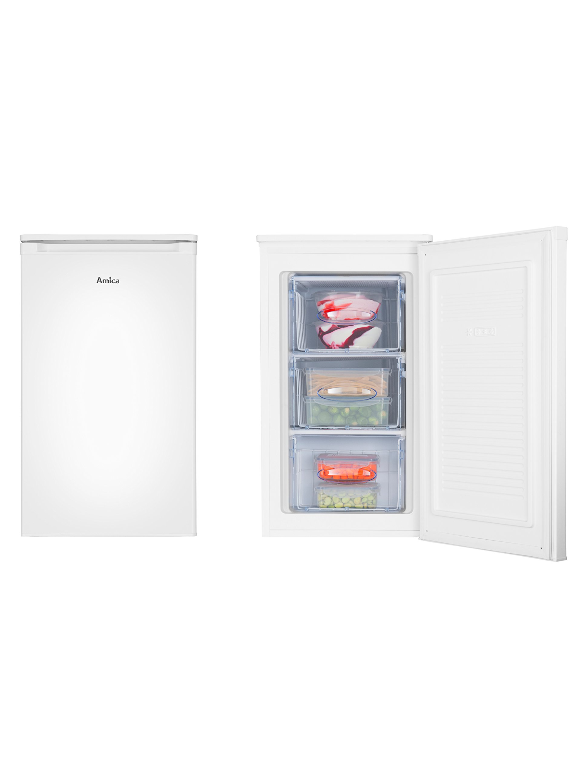 Amica GS 15496 W Libera installazione A pozzo 64L A++ Bianco congelatore