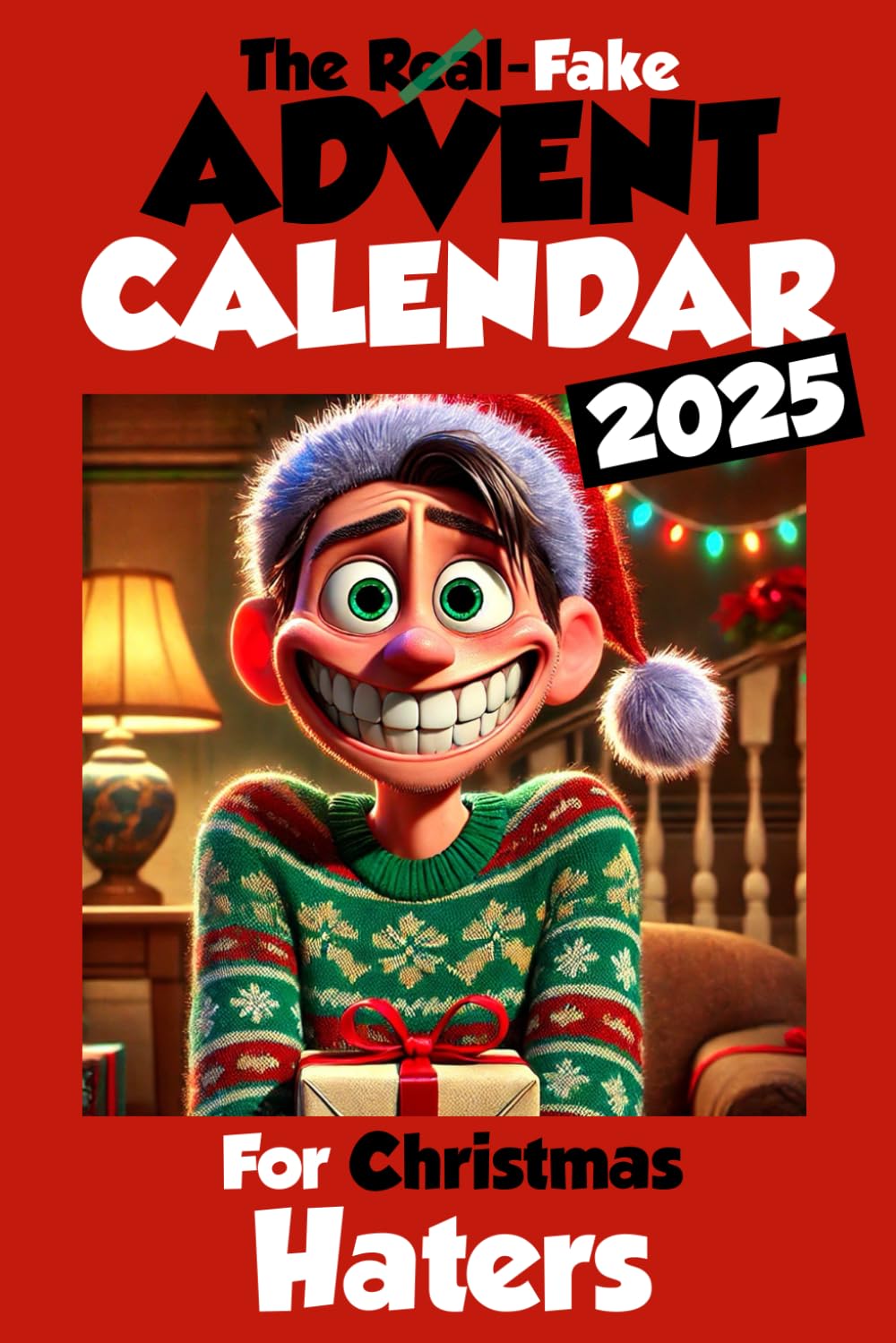 The Real-Fake Advent Calendar 2025: 24 Days of Bad Jokes, Silly Riddles & Totally Useless Fun – For Teens, Tweens & Adults Who Hate Christmas
