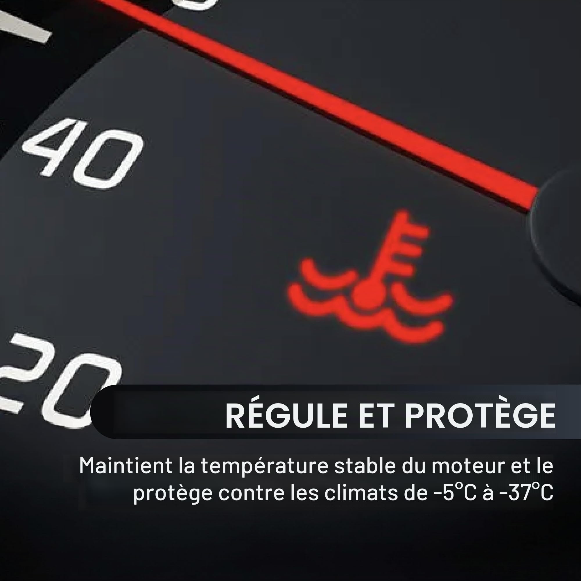 Liquide de Refroidissement Universel Voiture 30% | Protection -18ºC, 10 Litres Vert