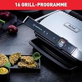Tefal OptiGrill Elite XL Electric Grill, Auto Cooking Intuitive Guide, 16 Programs, Frozen Food, Marked Meat, Manual Mode, Dishwasher Safe, Recipe Book GC760D12 - 7