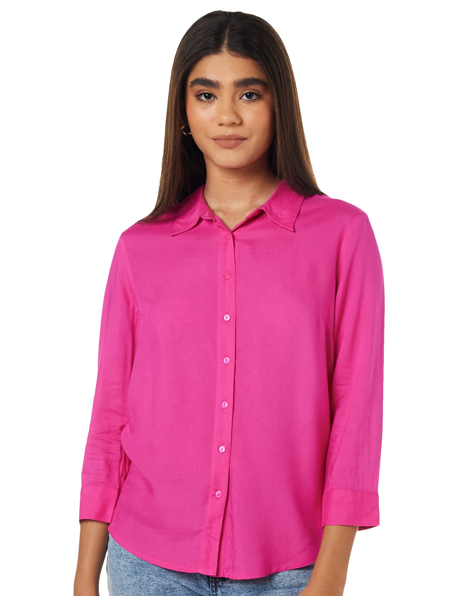 Women's Solid Regular Fit Top