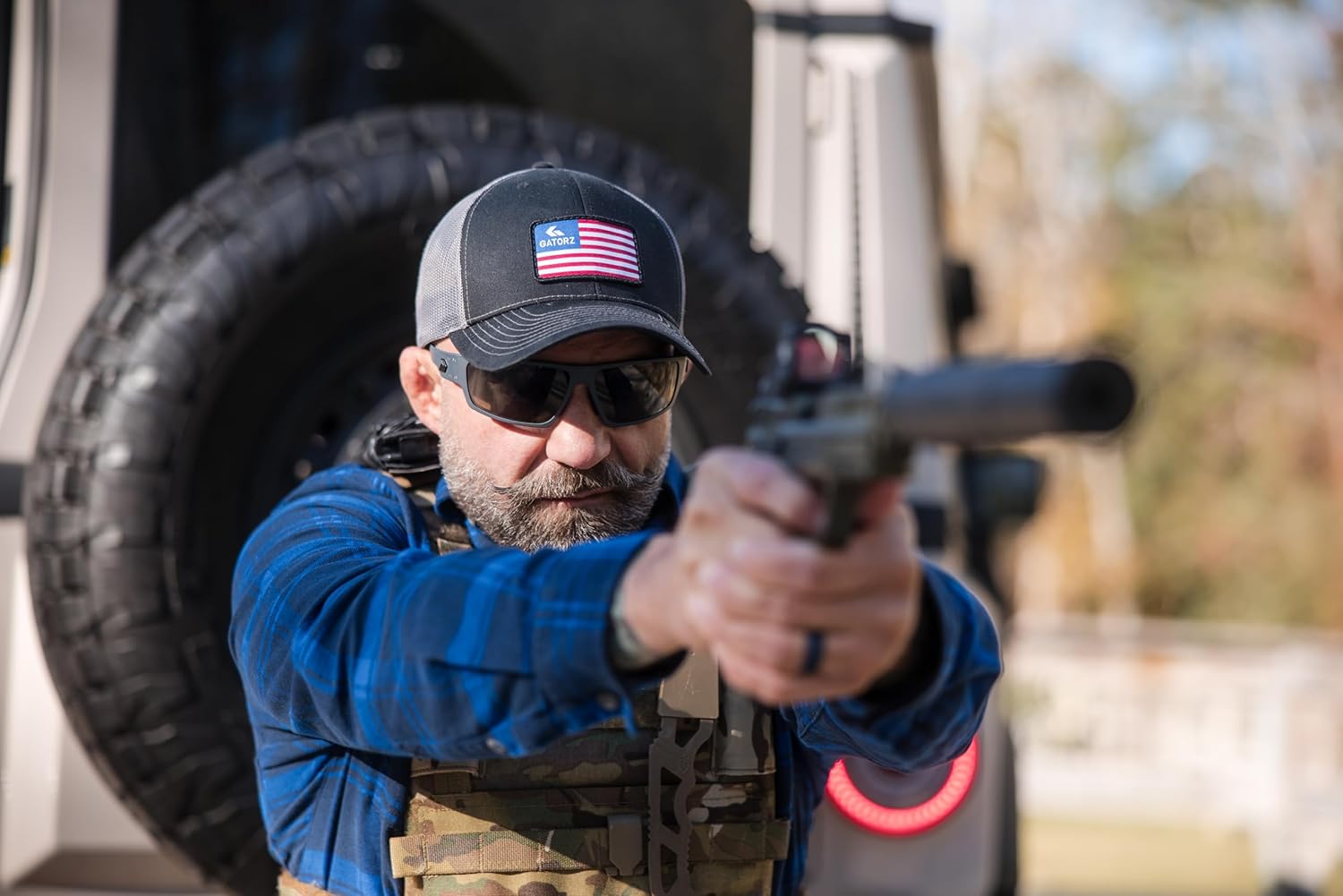 Gatorz Warhawk ANSI Z87+/MILSPEC Ballistic Sunglass - Made in the USA - Image 4