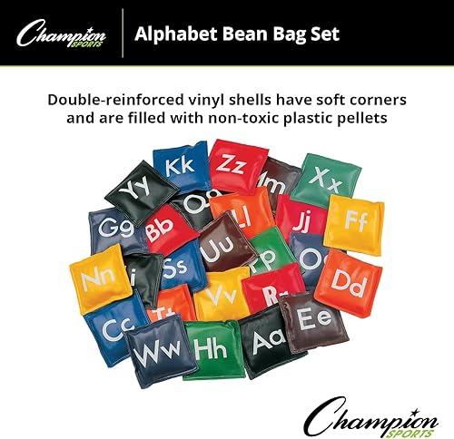 Miniatura 4 de Champion Sports 5inch alfabeto Bean Bag Set