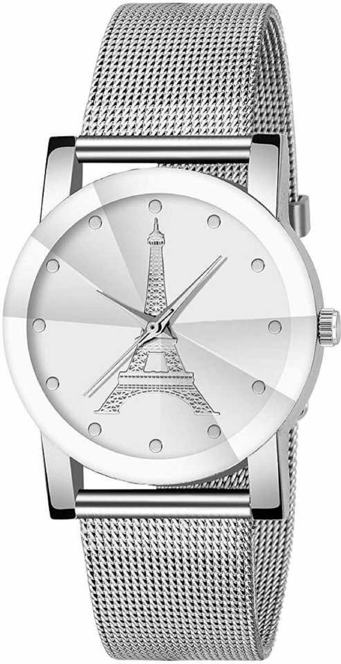 DKEROAD Analog Metal Silver Strap Watch for Girls | Casual-Party-Wedding-Formal-Sports | - Model636 (B0BGRW5X3H) Amazon Price History, Amazon Price Tracker