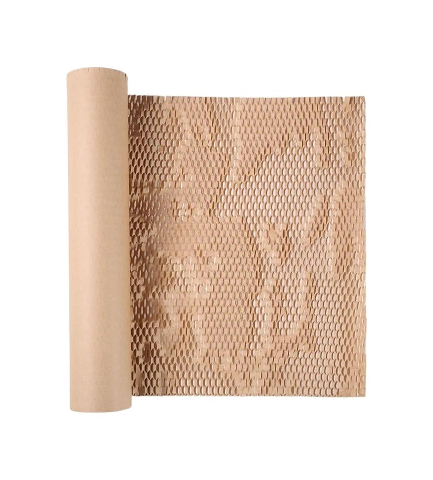 Folia bąbelkowa/papier pakowy, Rolka papieru o strukturze plastra miodu 30cm/38cm x 10-250m do pakowania i prezentów(38cm*250m)