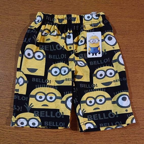 Amazon ミニオンズ ハーフパンツ 半ズボン 100 男の子 ミニオン柄 ショートパンツ ハーフパンツ 通販