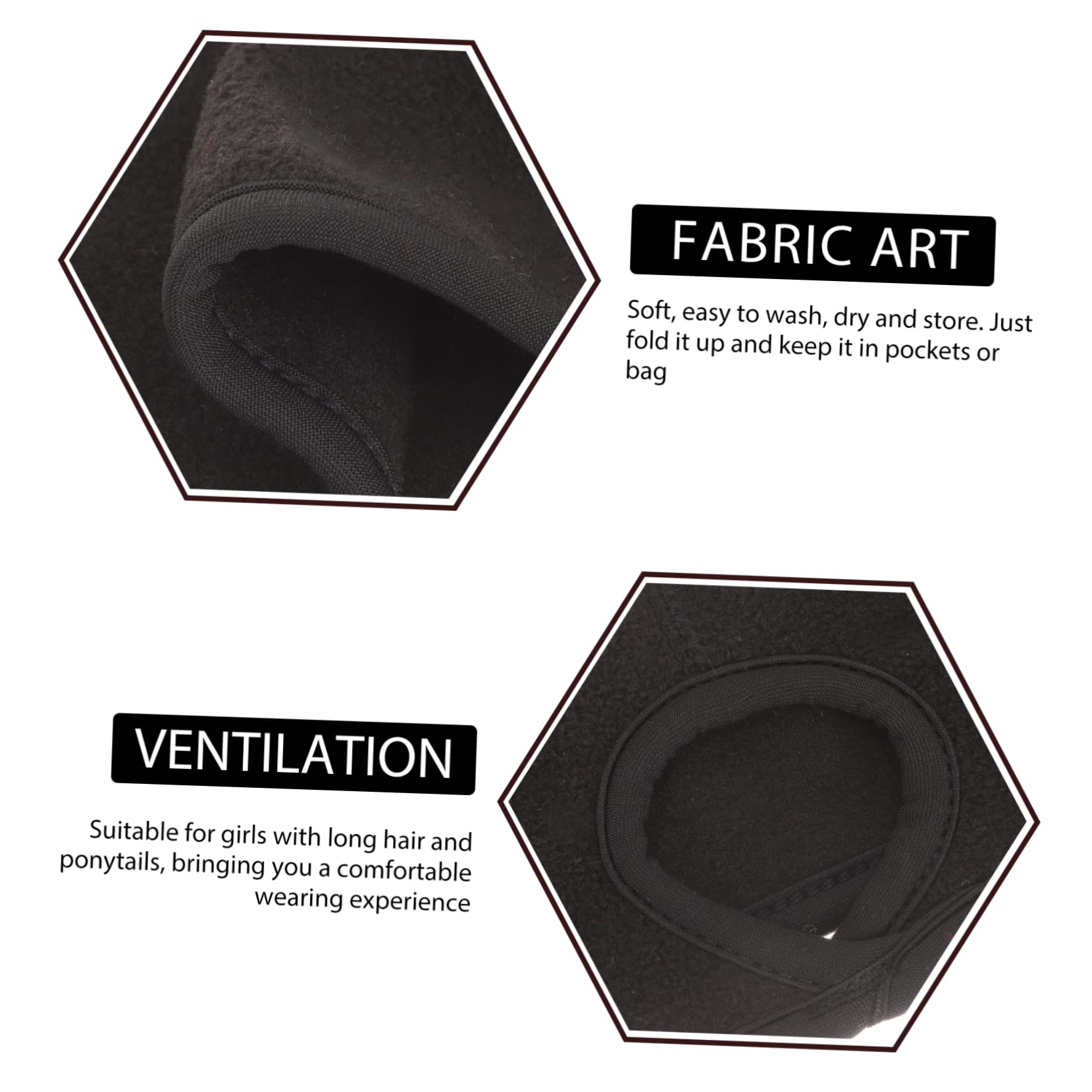 Lot De 3 Bandeaux Épais Et Coupe-Vent pour Lextérieur Confortables pour Le Sport La Randonnée Le Cyclisme Unisexes 4 Pièces X 3
