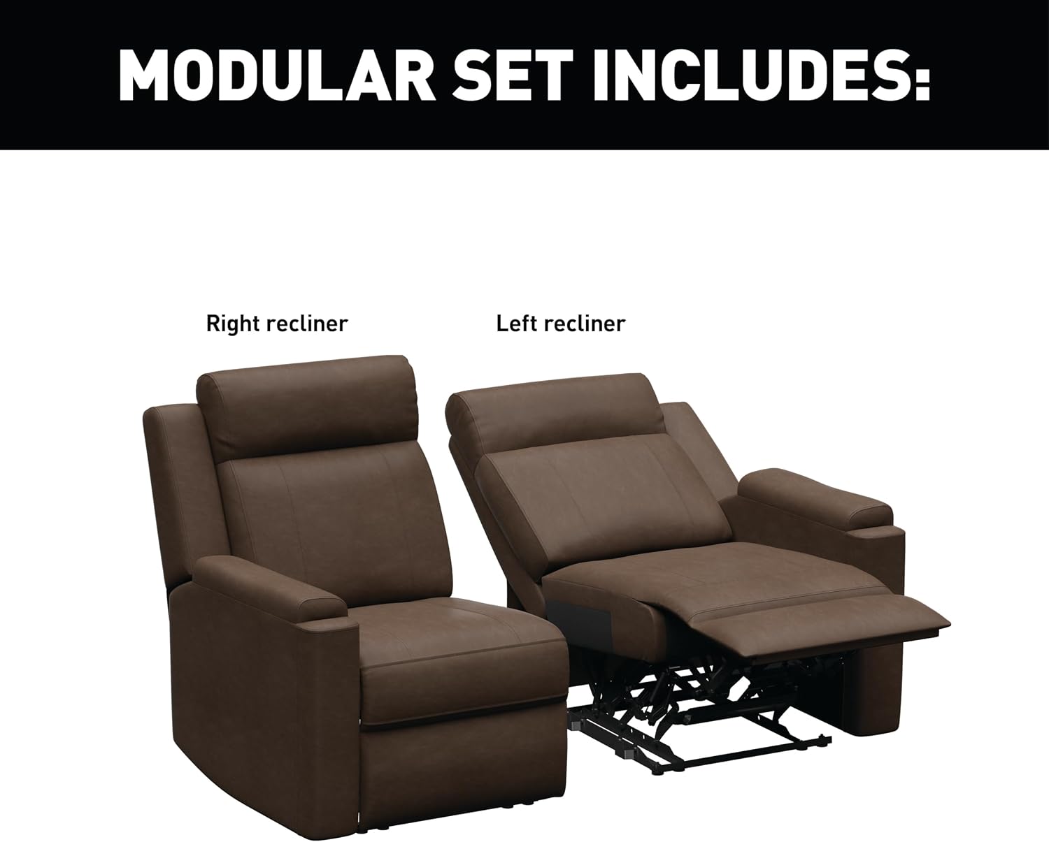Thomas Payne Signature Heritage Series Satula RV Theater Seating Loveseat Recliner Set with Manual Recline, High-Density Foam Cushioning - 2024117100