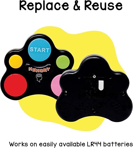 Miniatura 6 de Toiing Memorytoi  Juego de memoria electrónico que enseña persistencia  Juguete educativo para interiores para niños  Juego de viaje divertido