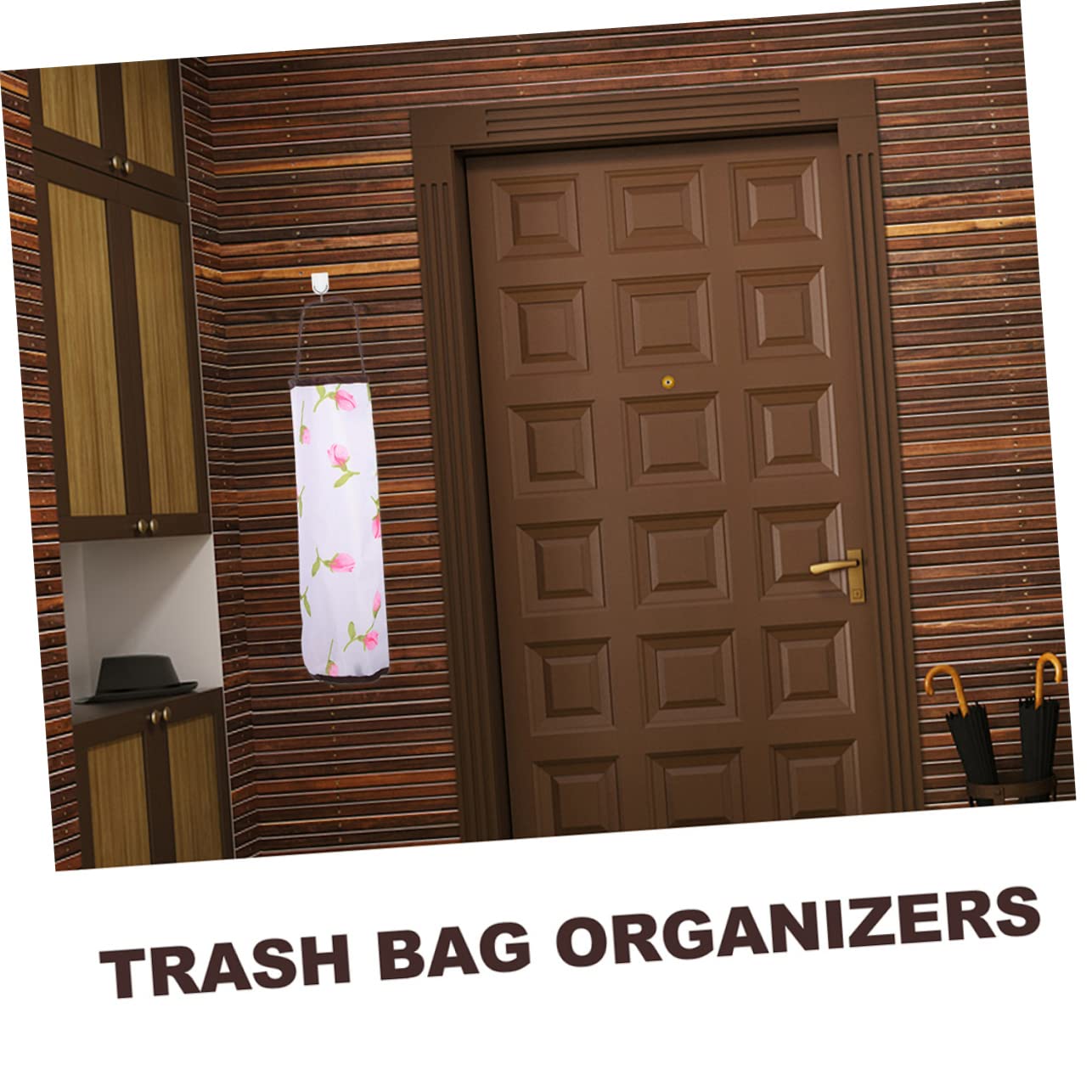 Cabilock 16piezas Soporte Colgante para Bolsas De Organizador De Basura De Cocina Dispensador De Bolsas Pared Accesorio De Almacenamiento Multiusos para Hogar y Garaje Diseño Práctico y