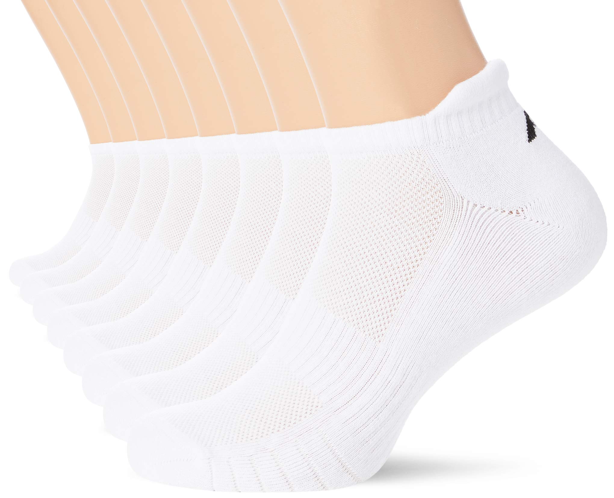 (8-Pack) Unisex Cushioned Trainer Socks | Breathable, Ant-Blister, Versatile