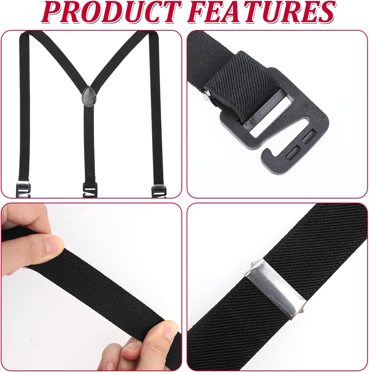 Tucnoeu Hidden Suspenders for Men Under Clothing Airport Hidden Suspenders Y-back Suspenders for Wedding and Graduation,Gift for Boyfriend Husband