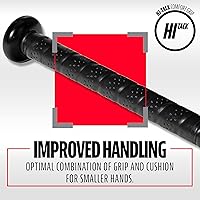 Vista 6 de Franklin Sports Bate de Teeball para Niños - Venom + Barracuda Aluminio + Compuesto - Certificado por USA Baseball para Niños + Niñas - Bate