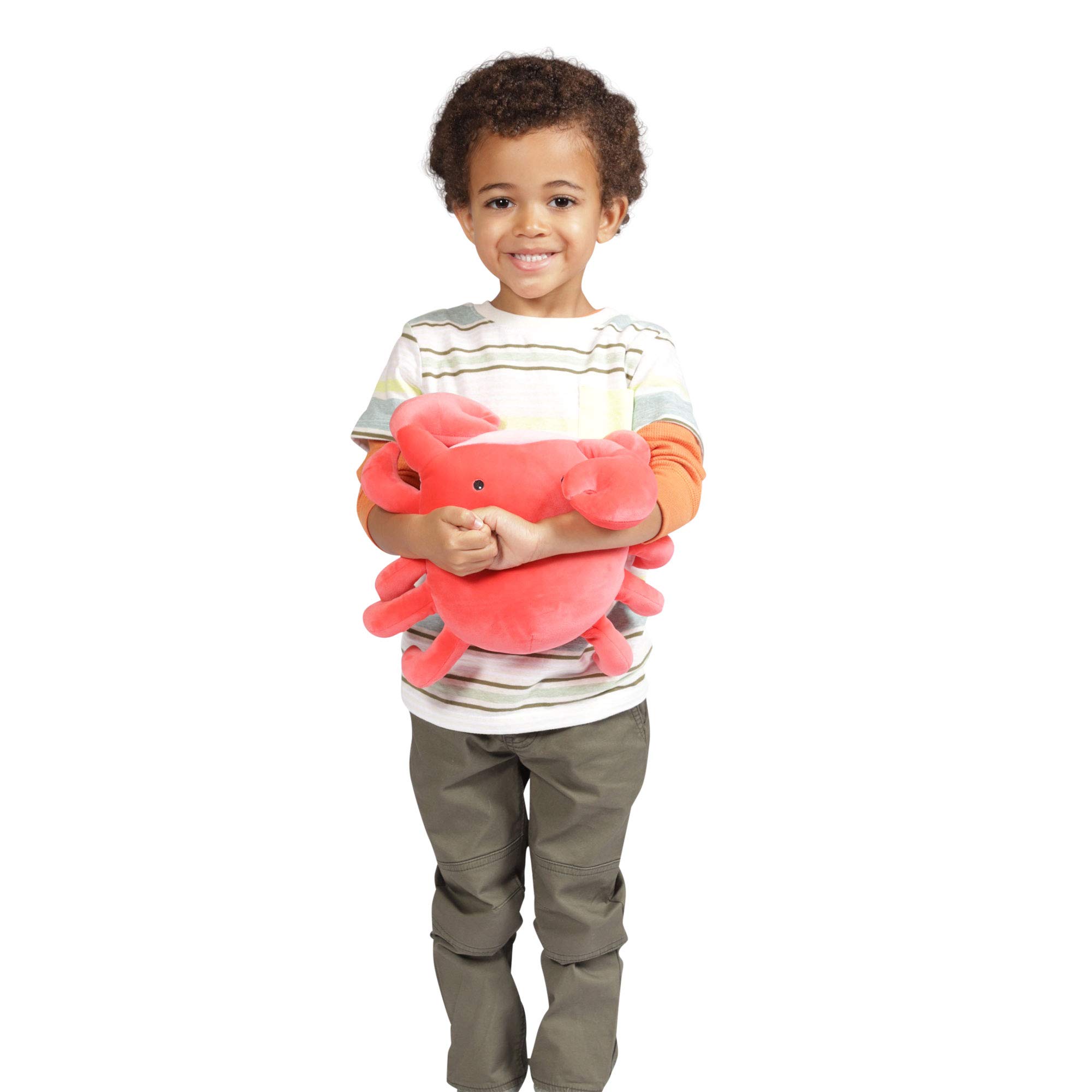 Peluche Cangrejo Manhattan Toy Crabby Abby - 30cm Terciopelo Suave Para Niños