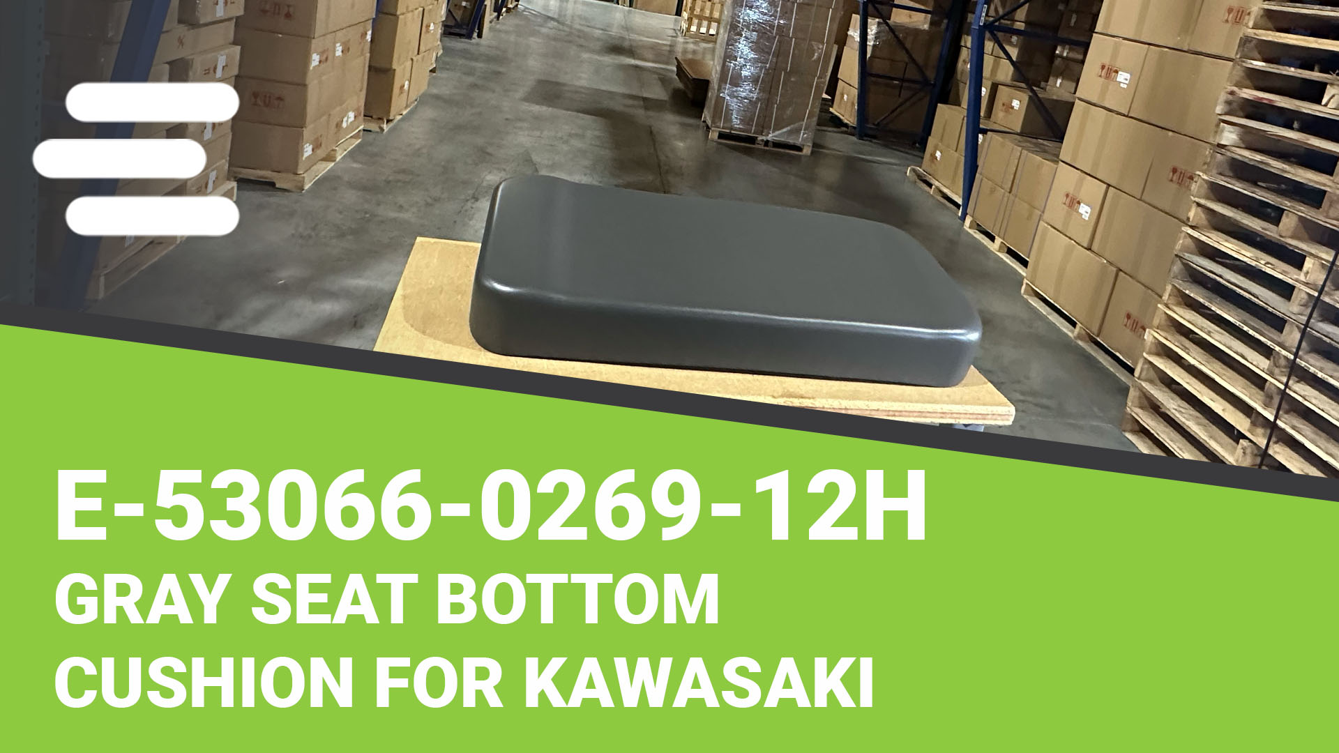 Amazon.com: E-53066-0269-12H DirectFit™ Gray Bottom Seat Cushion