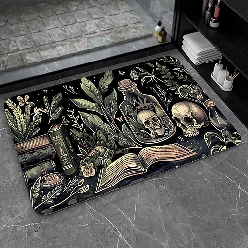 Miniatura 12 de Alfombra de baño - Alfombra de baño, mármol abstracto dorado - Absorbente antideslizante de secado rápido resistente a las manchas fácil de limpiar