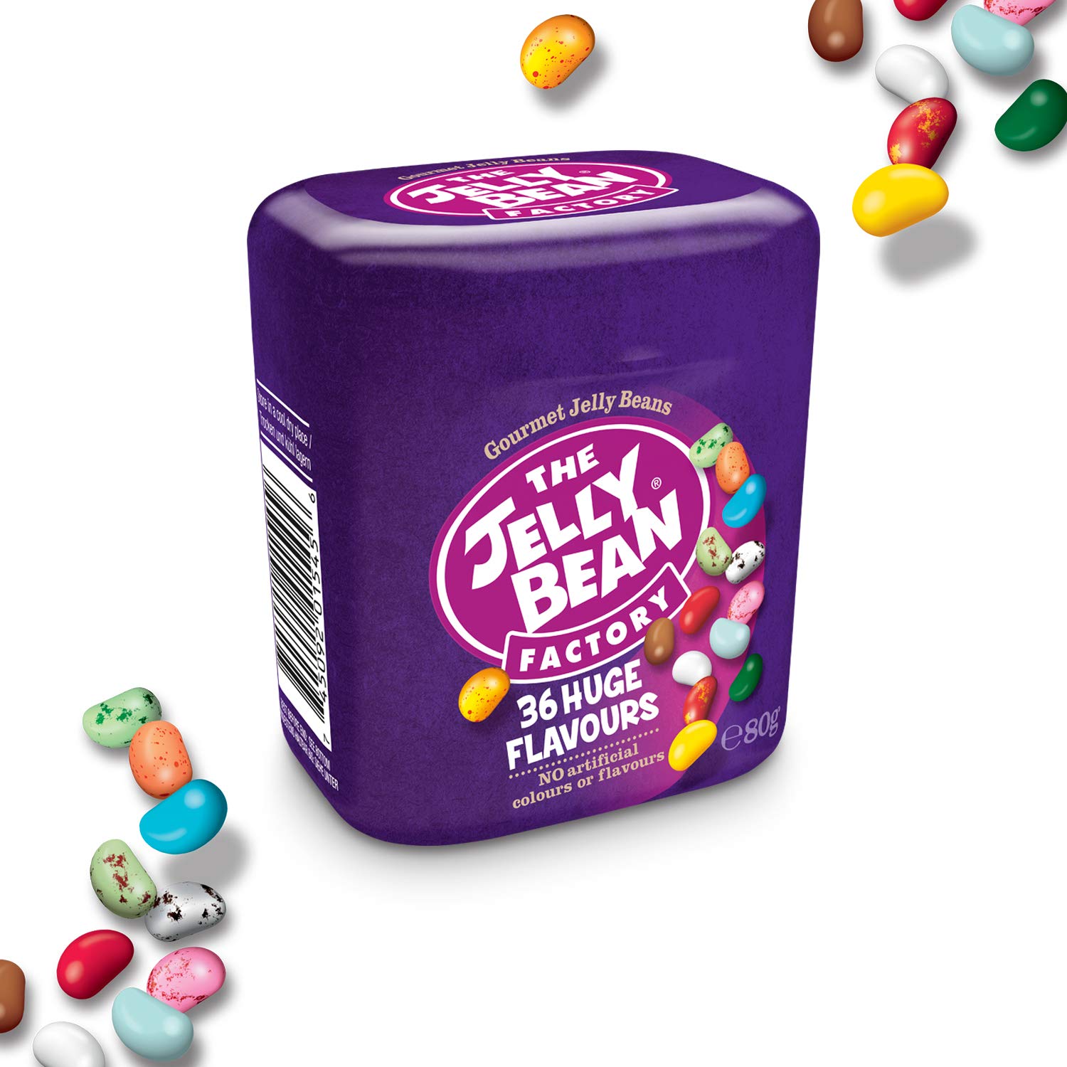 Title: The Jelly Bean Factory - 36 Gourmet Flavours im Cup - Großpackung: 4er Pack (4 x 80 g Cup) - 36 Geschmacksrichtungen - 100% Vegetarisch - Süßigkeiten - Gourmet Jelly Beans - To Go