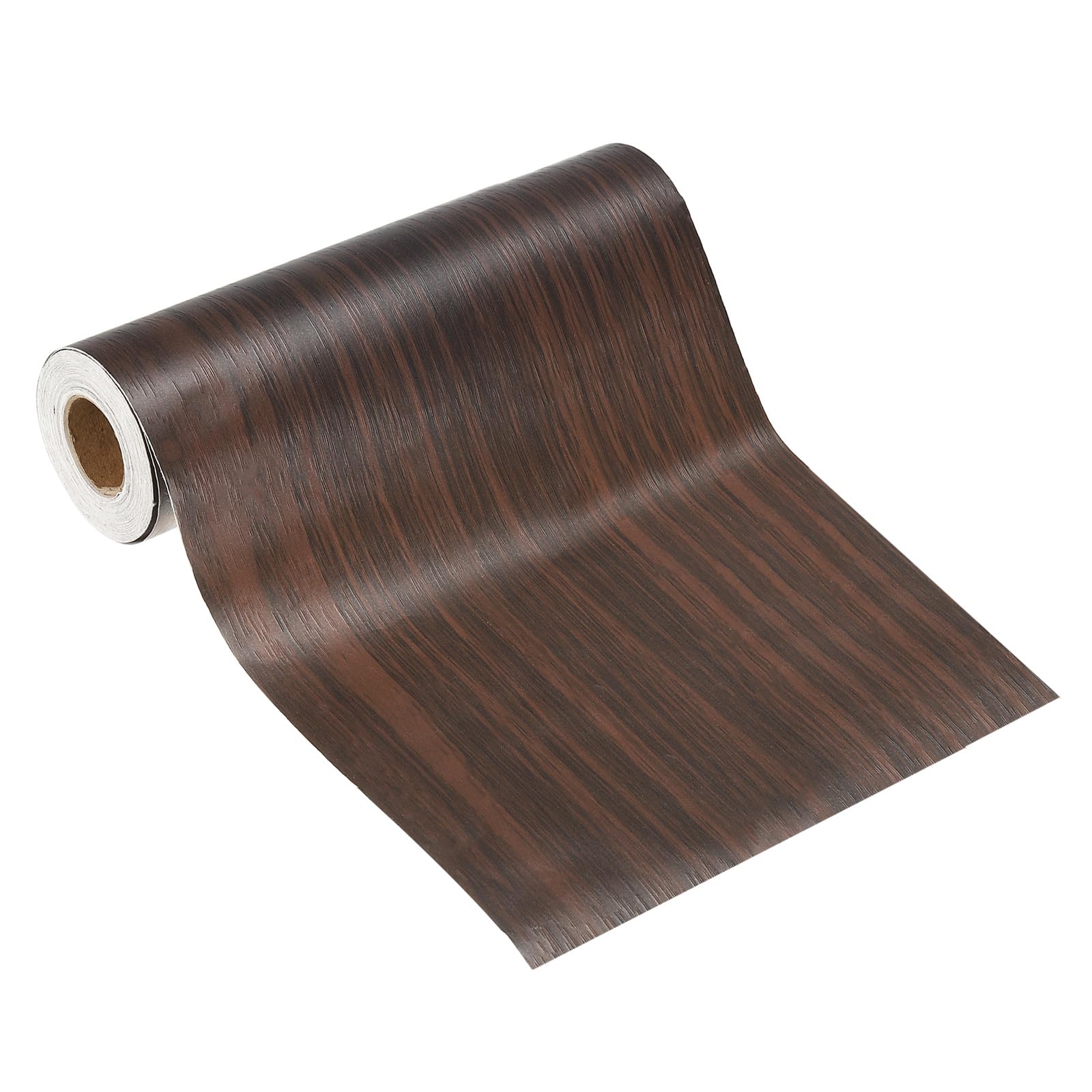PATIKIL Self Adhesive Wood Grain Repair Tape 33'x 8", Multi-Use Realistic Wood Grain Repair Patch for Furniture Floor Door Table Chair Windows Handicraft DIY, Black Walnut — image 1