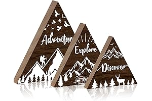 Explore Decor Adventure Mountain Table Decor