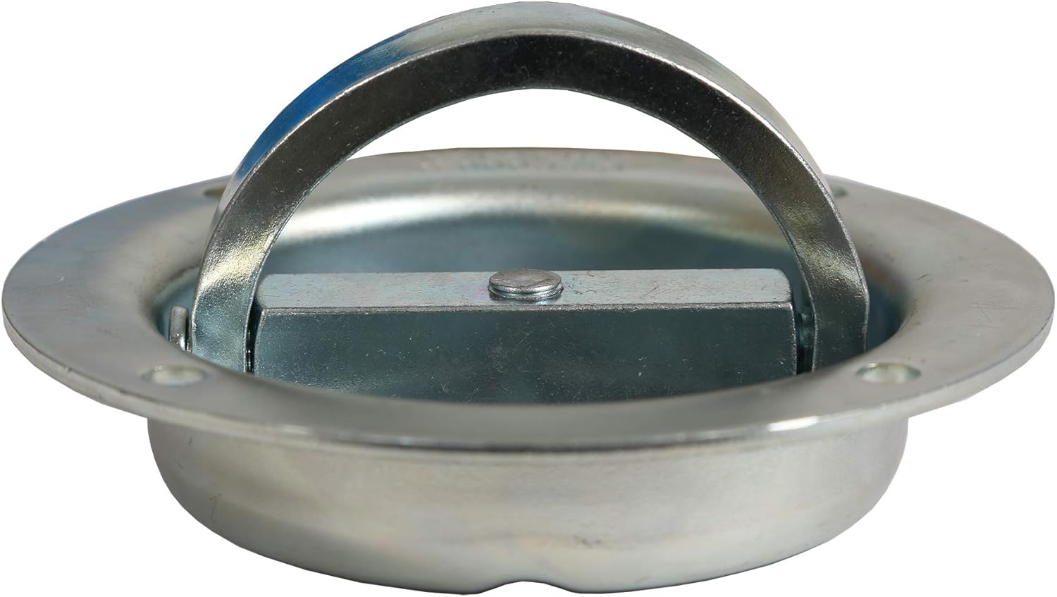 Buyers Products B901 Heavy-Duty Recessed Rotating Tie Down Rope Ring with 360° Swivel, Zinc-Plated Corrosion Resistance, 2,000 lb Working Load Limit for Commercial Truck Floors and Service Bodies