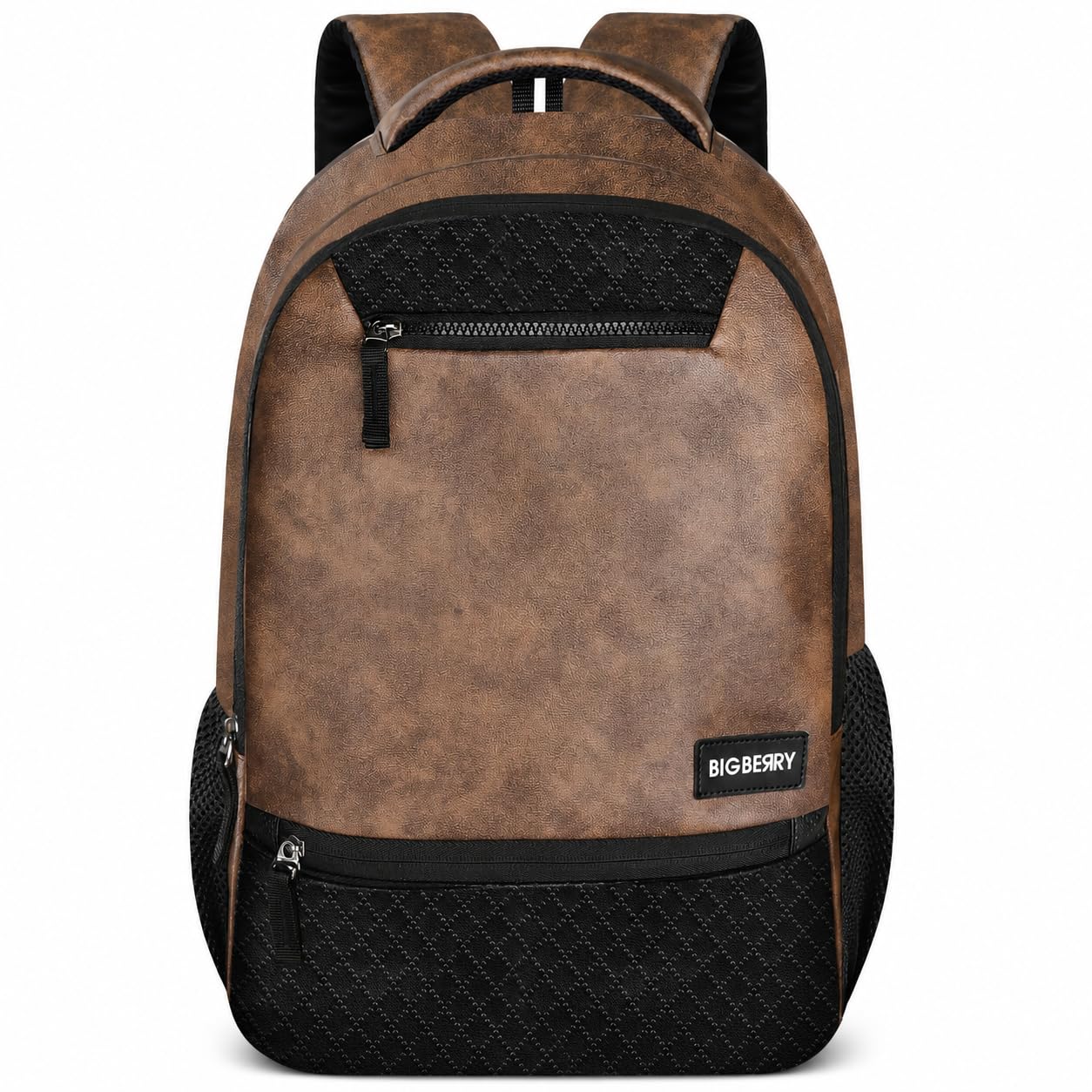 bigberry Classic 2.0 Faux Leather Medium Water Resistant 2 Compartment Laptop Backpack/Casual Backpack/Daypack/Travel Backpack/College Bag For Men/Women-picture-27