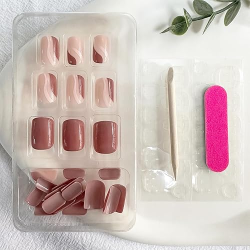 Miniatura 10 de Uñas postizas negras a presión, uñas postizas cuadradas cortas con purpurina dorada, uñas postizas con diseño de cobertura completa, uñas acrílicas