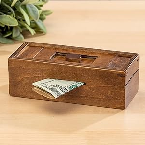 Bits And Pieces U2013 Stash Your Cash Secret Puzzle Box Brainteaser