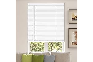 Calyx Interiors Room Darkening 1'' Vinyl Mini Blinds