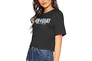 Dan And Shay Official Cropped T-Shirt - Black