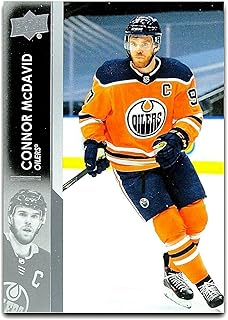 2021-22 Upper Deck Hockey #73 Connor McDavid Hockey Card Edmonton