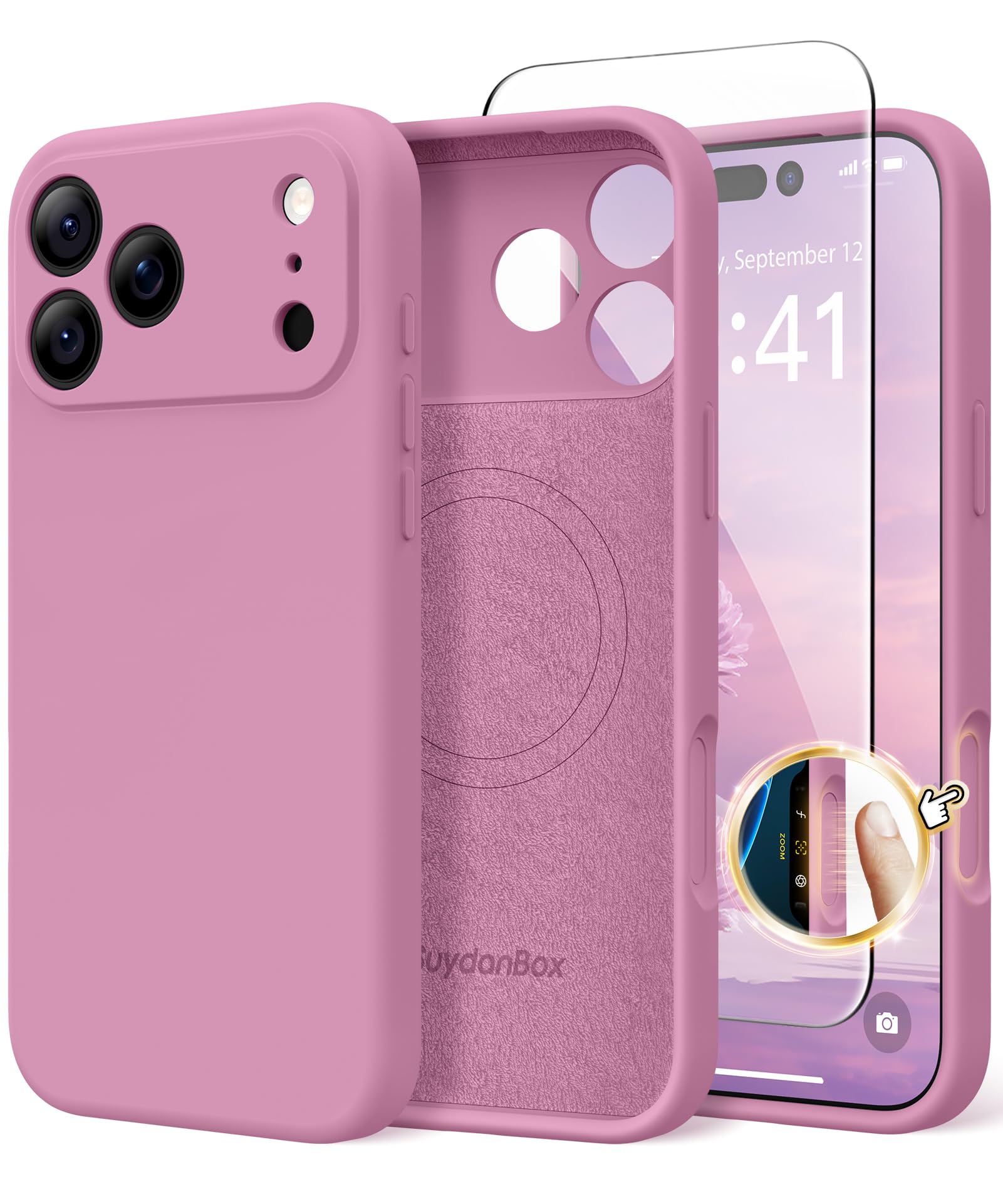 Magnetic for iPhone 18 Pro Max/iPhone 17 Pro Max Case Silicone