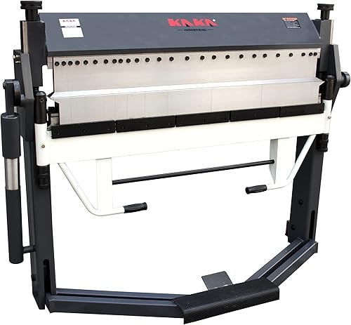 Miniatura 22 de KAKA INDUSTRIAL PBB-5014A, Abrazadera de pie de freno de caja y bandeja de 50 pulgadas, elevación de barra de sujeción máxima de 1.9 pulgadas