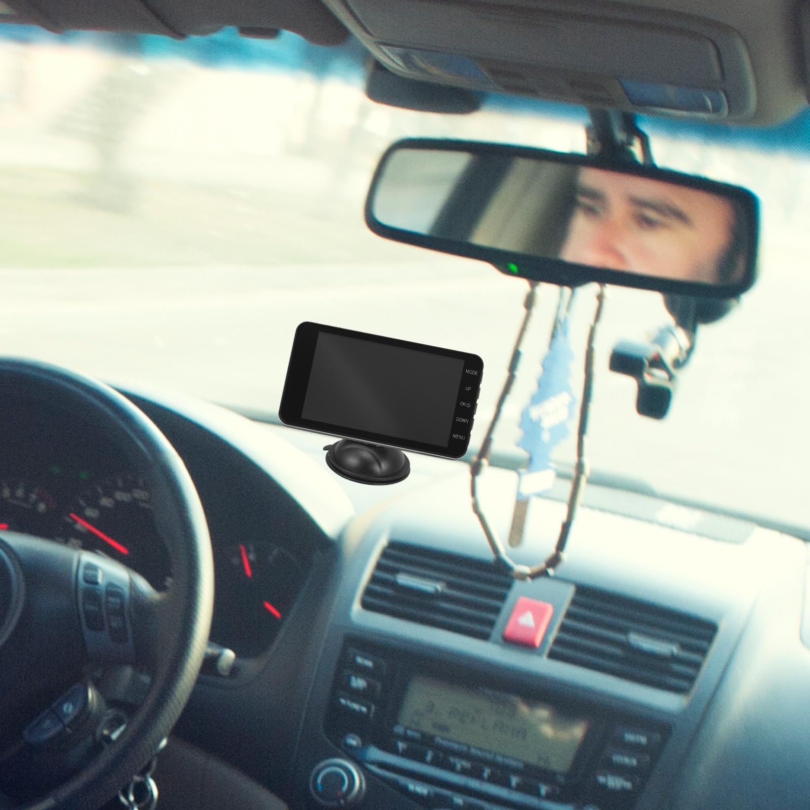 Dash Cam Doppia per Auto 5 Milioni, 170° Nero, Lega di Zinco