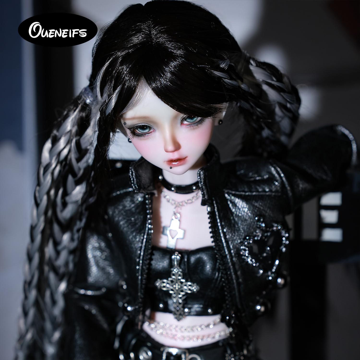 Amazon | 1/4 佐野 BJD 人形 フルセット H パンクロックスタイル 樹脂