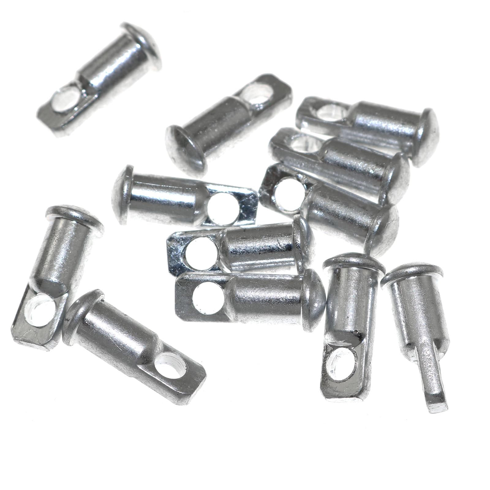 Lind Kitchen 12PCS 8.5mm Aluminum Tent Poles Male End Tips Replacement Accessories Spare End Plugs for Tent Poles