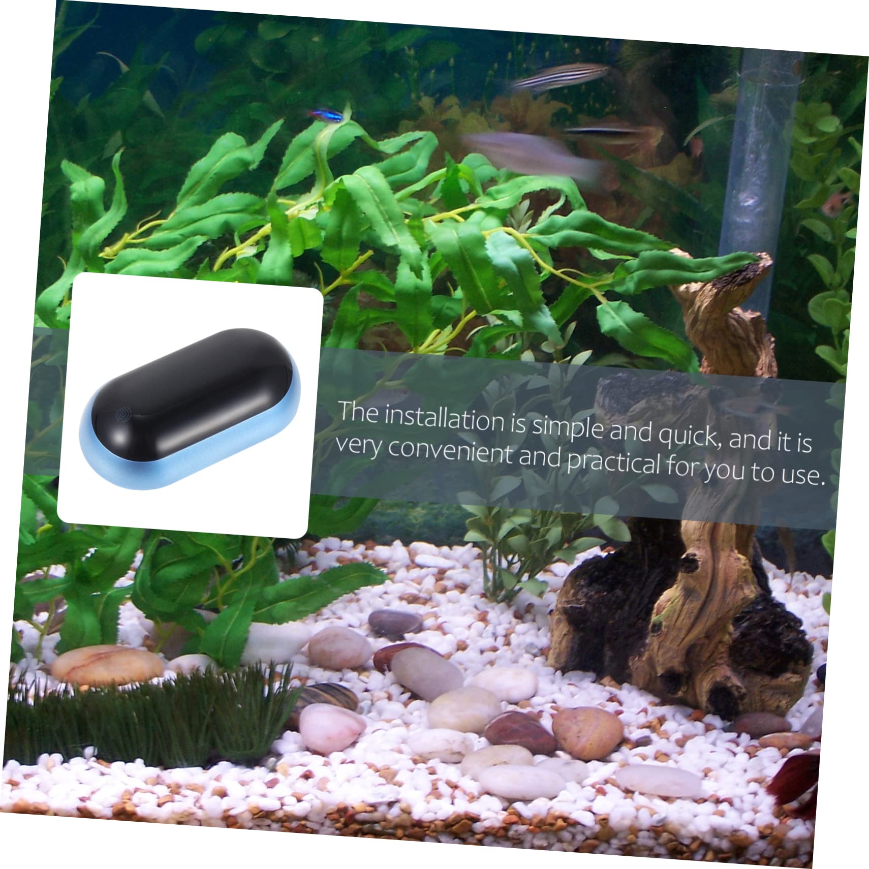 Happyyami 3stücke Digitales Aquarium Thermometer Mit Hochpräziser Messung -display Und Einfache Installation Für Fischbehälter Wasserdichtes Temperaturmessgerät Für Aquarien Und