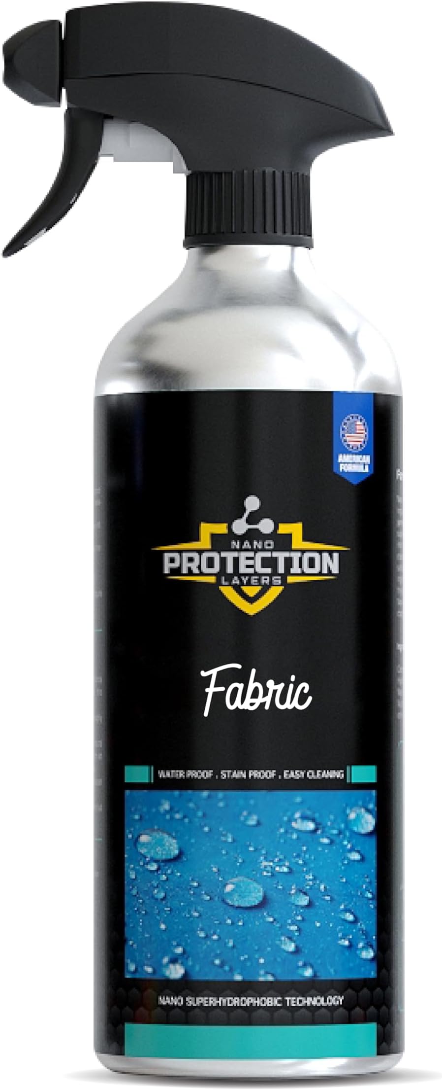 Nano Protection Layers - Fabric - that preserves its original appearance, color, and feel while coating it with a protectant invisible layer - Waterproof, Stain proof |1 Pack, 500ML