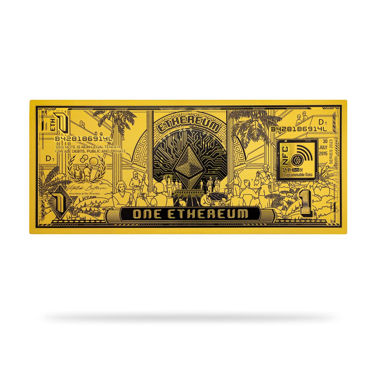 Cryptochips | Ethereum Moon Money | Custom Programmable Physical Crypto  Cash | Cold Storage Wallet | Ethereum (ETH) Gift Card : Amazon.sg: Fashion