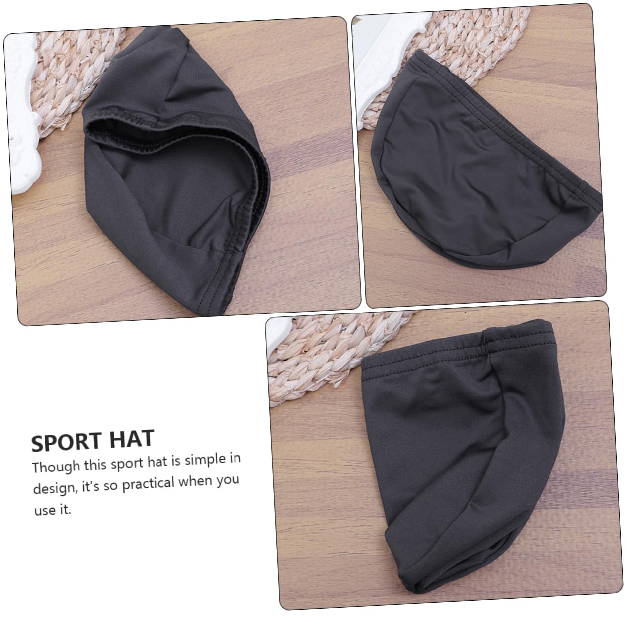 Didiseaon Riding Caps Helmet Liner Quick Dry Cycling Hats Lightweight Comfortable 2 Pack Dark Grey