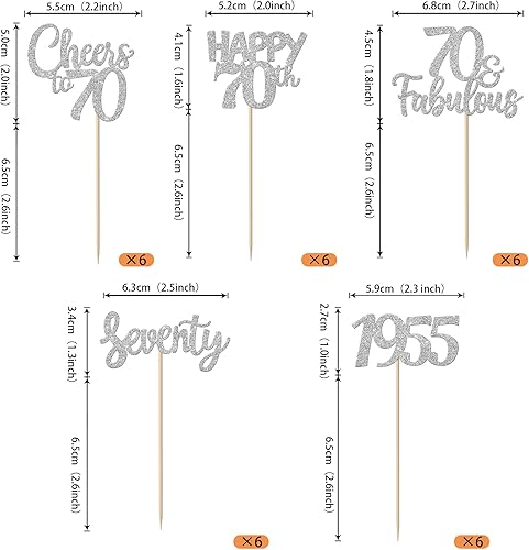 Miniatura 233 de Rsstarxi Paquete de 30 adornos para cupcakes de 15 cumpleaños con purpurina Mis Membrillo 15 desde 2010 Feliz 15º Cupcake Toppers Quince Cheers to