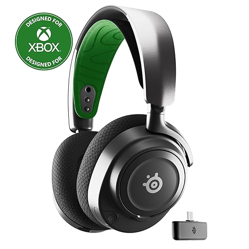 SteelSeries Arctis Nova 7X Wireless Multi-Platform Gaming Headset — Neodymium Magnetic Drivers — 2.4GHz + Bluetooth — 38Hr USB-C Battery — AI Mic — Xbox Series X|S, PC, PS5, Switch, VR, Mobile -Black - Arctis Nova 7X - Black