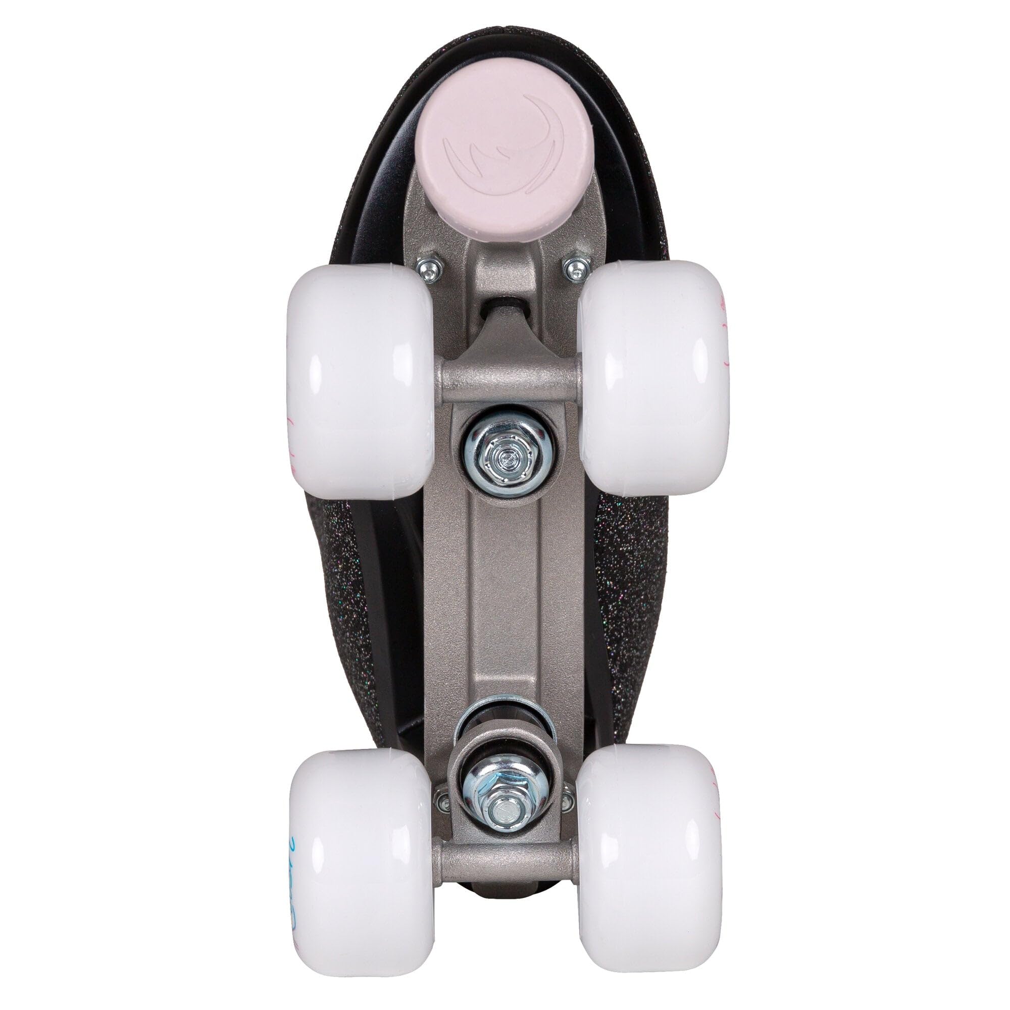 Chaya Rollschuhe Deluxe Starrynight - Roller Skates für Damen und Herren im Retro-Look für Roller-Disco - Roll-Schuhe in Schwarz