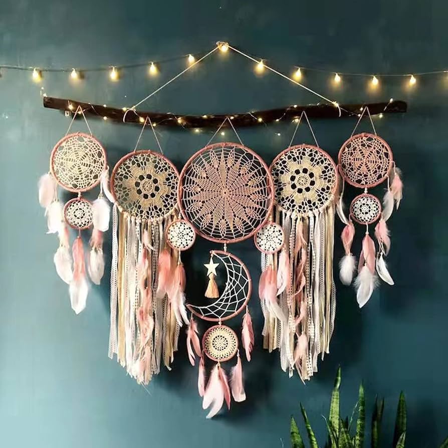Amazon.com: ZHDOKA 5pcs Dream Catcher Wall Decor