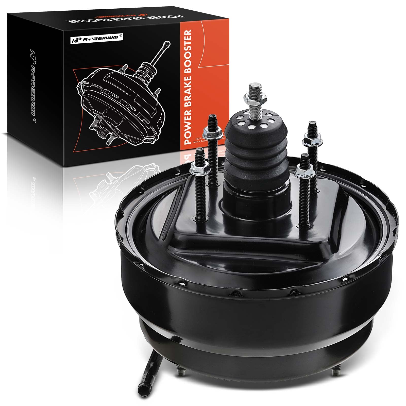 A-Premium Vacuum Power Brake Booster Compatible with Nissan Frontier 1998-2004, 2.4L 3.3L, Petrol, Without Master Cylinder