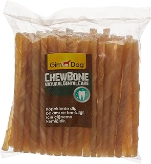 GimDog Mordimi Köpekler İçin Burgu Çubuk Kemik, Çi