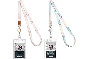 Cute Travel Accessory Retractable ID Badge Holder