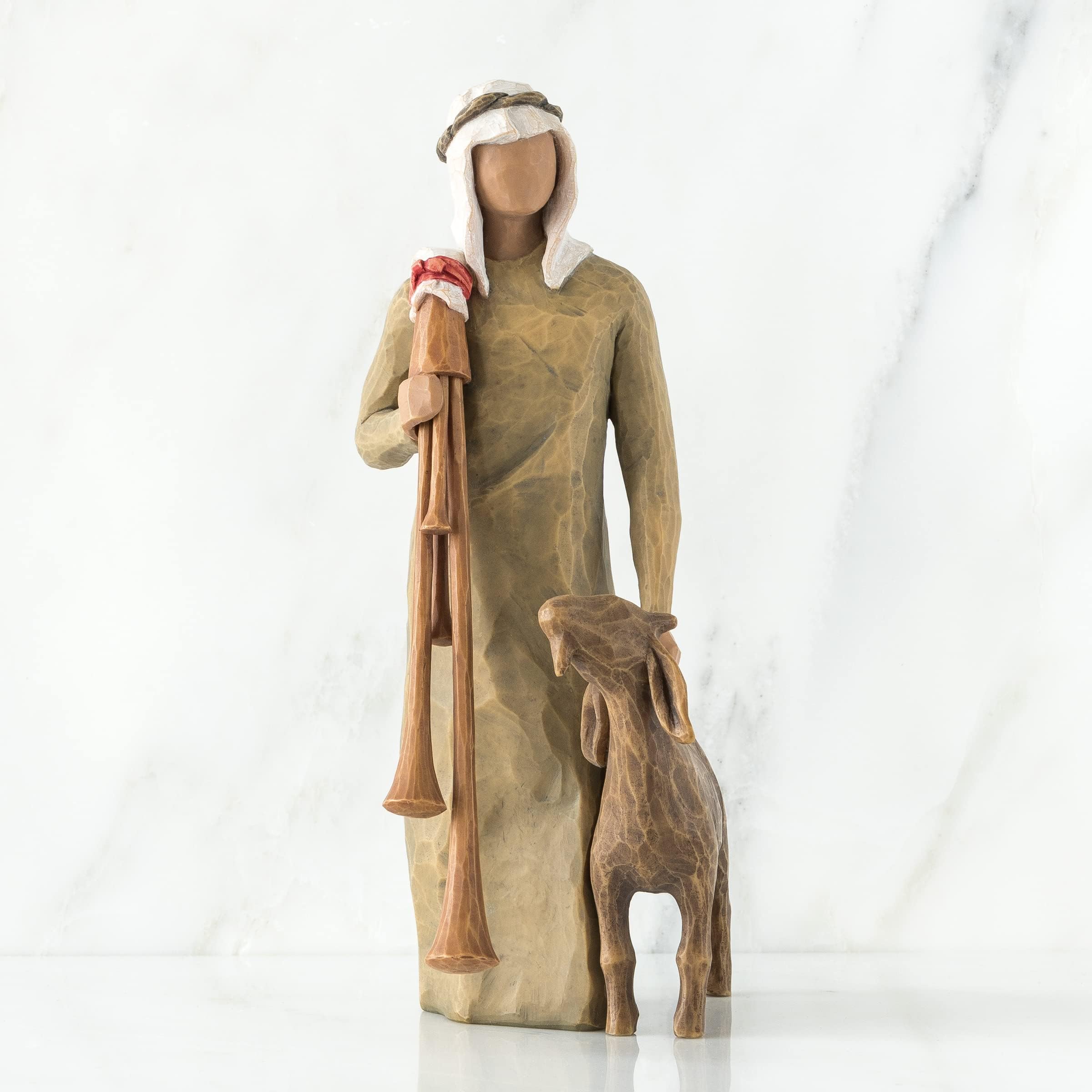 Willow Tree Krippe Premier Plus Schäferhunde, Tiere und Engel, 24-teiliges Figuren-Set
