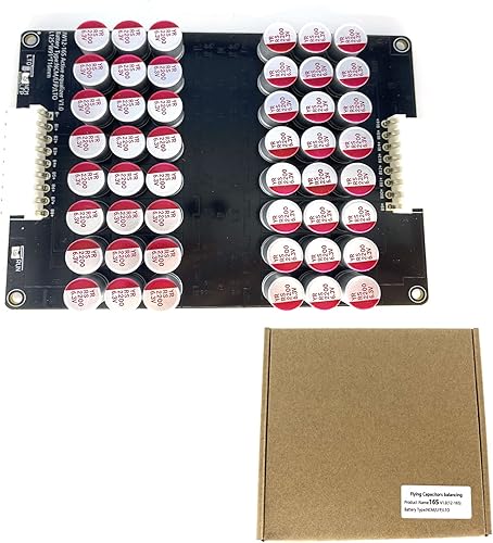 Miniatura 7 de 16S 5A 12S 14S Ecualizador activo 13S 15S Equalizador de grupo entero Lifepo4 Lipo Lto Litio Batería activa Transferencia de Energía Condensador de