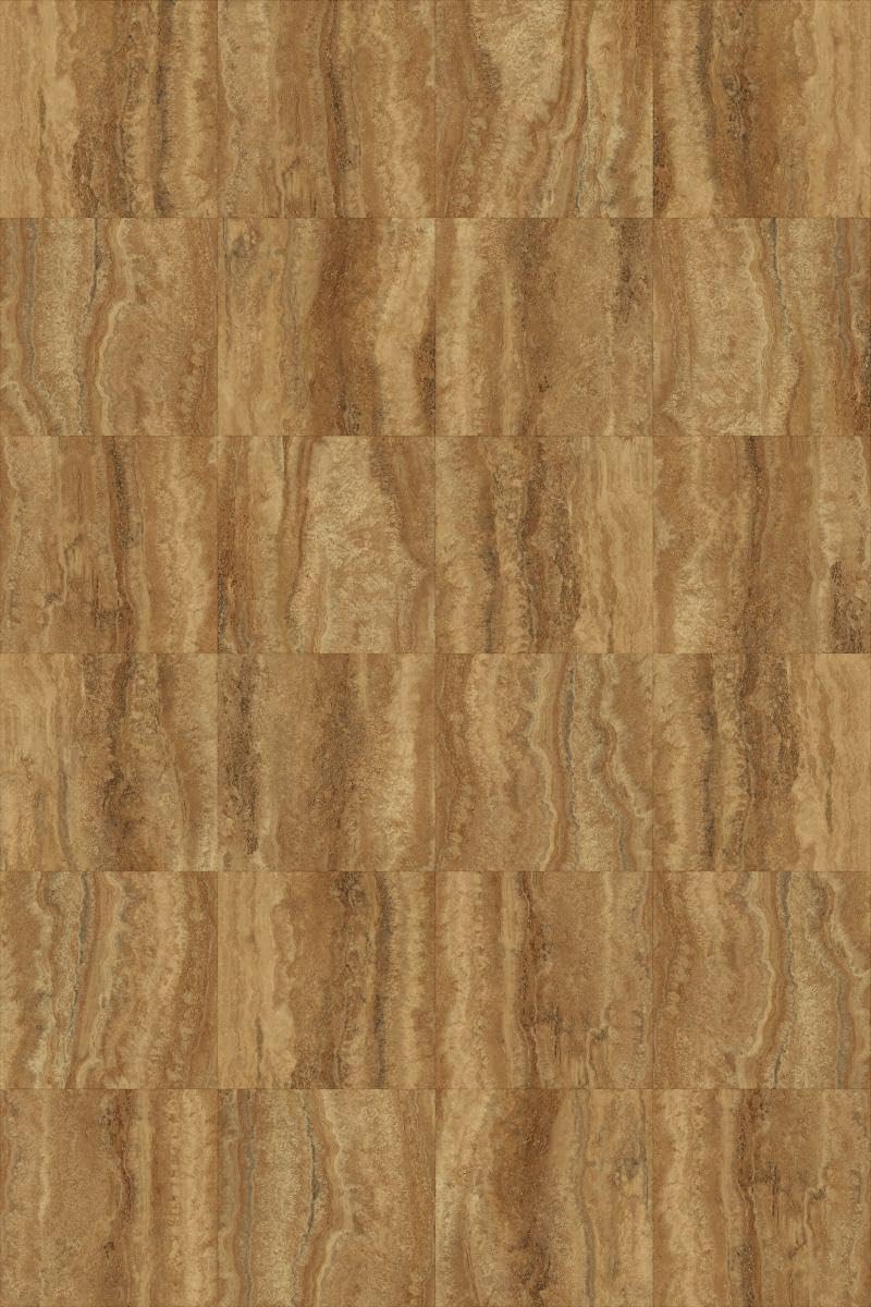 Suelo de vinilo autoadhesivo TRAVERTIN Porto, 30,48 x 30,48 cm (22 unidades/2,04 m²), tablones de vinilo autoadhesivos, laminados, lavados, antideslizantes, resistentes al agua